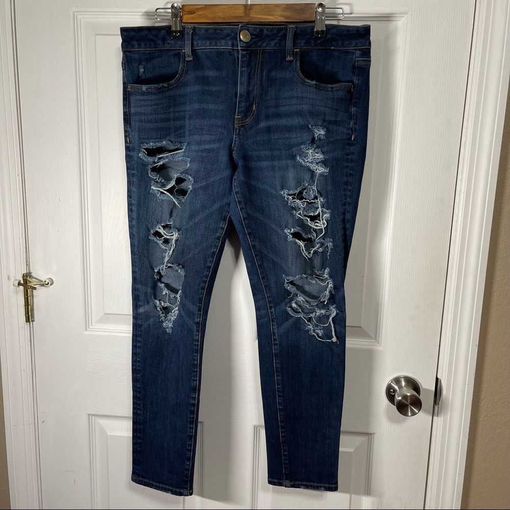 American Eagle 🦅 360° Super Stretch Size 14 Short Jeggings